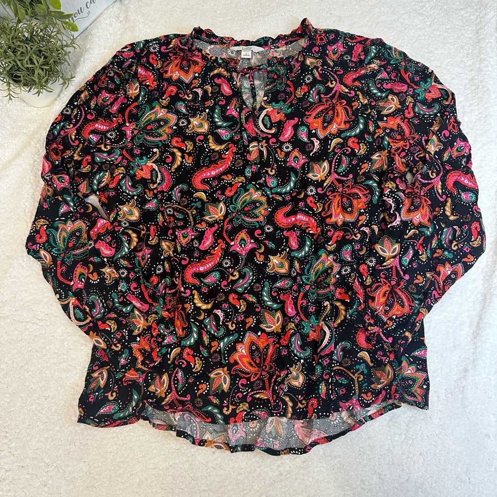 Croft & Barrow blouse size large
